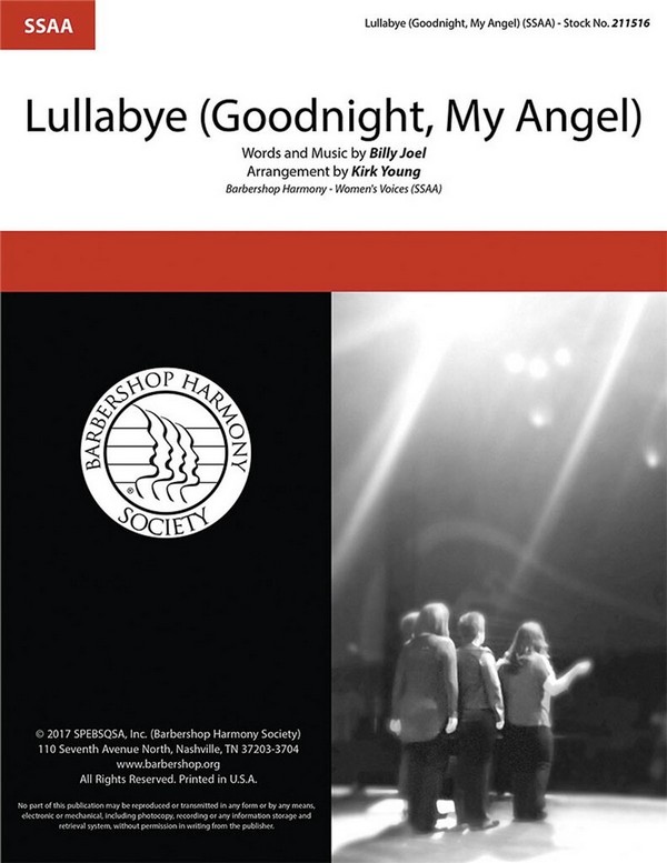 Lullaby&nbsp;&nbsp;for female choir (SSAA) a cappella&nbsp;&nbsp;score