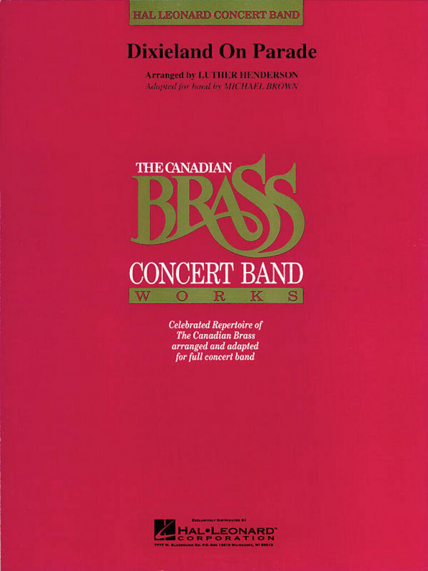 Dixieland on Parade  Concert Band/Harmonie  Partitur + Stimmen