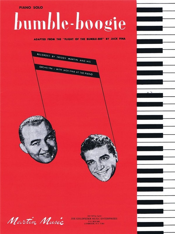 Bumble Boogie&nbsp;&nbsp;for piano&nbsp;&nbsp; 