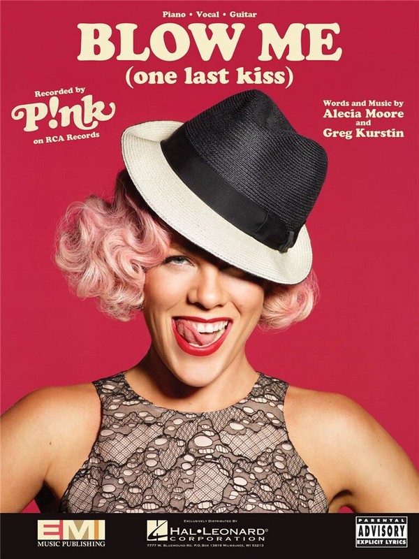 Blow Me One Last Kiss&nbsp;&nbsp;Piano, Vocal and Guitar&nbsp;&nbsp;Buch