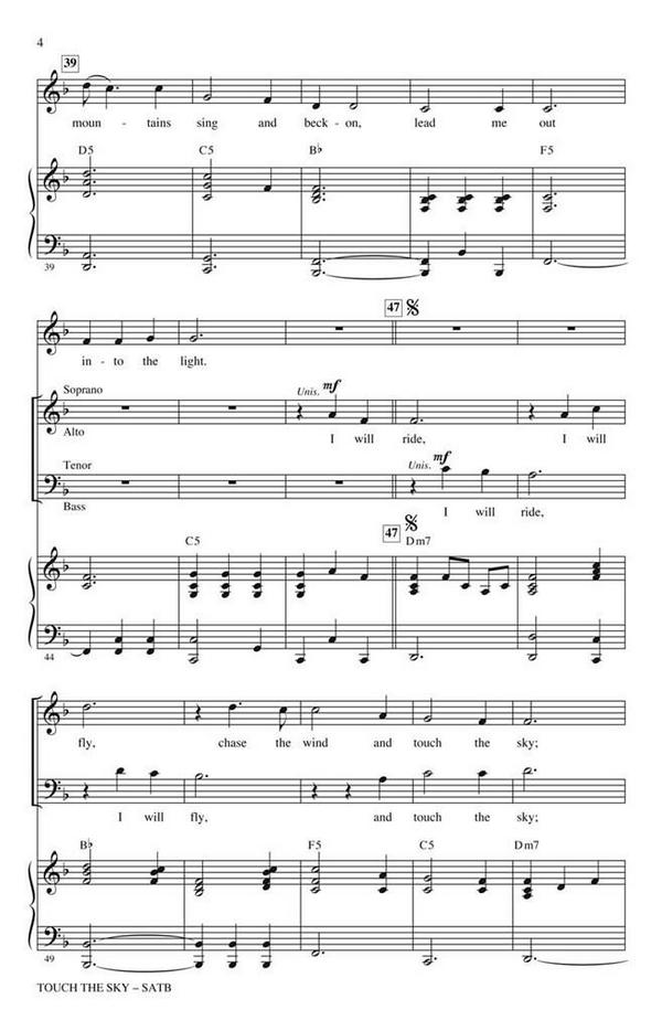 Alexander L. Mandel_Mark Andrews, Touch the Sky from Brave&nbsp;&nbsp;Chor&nbsp;&nbsp;CD