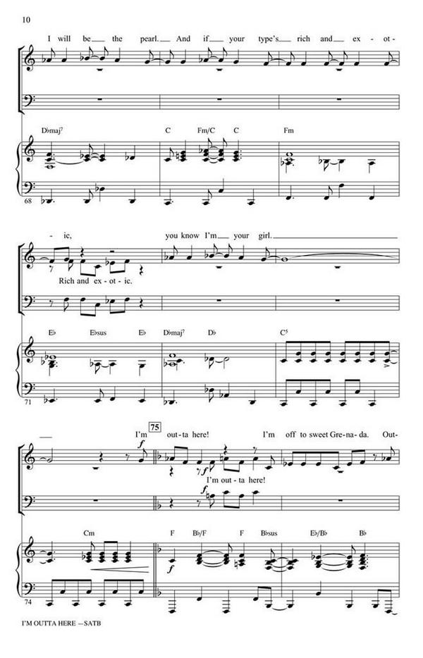 Bruce Joel Rubin_David Allan Stewart_Glen Ballard, I'm Outta Here&nbsp;&nbsp;Chor&nbsp;&nbsp;CD