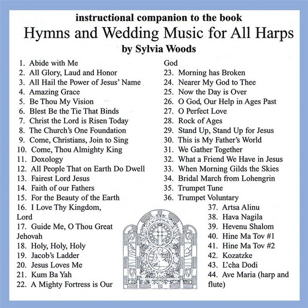 Hymns & Wedding Music For All Harps CD  Harp  CD