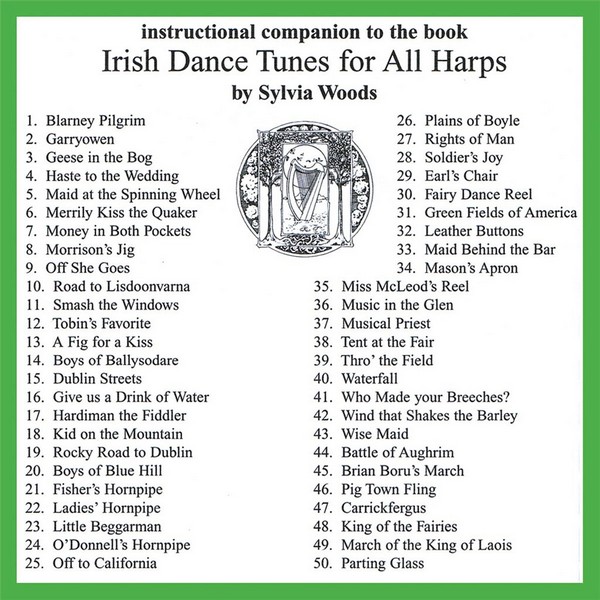 Irish Dance Tunes for All Harps  Harp  CD