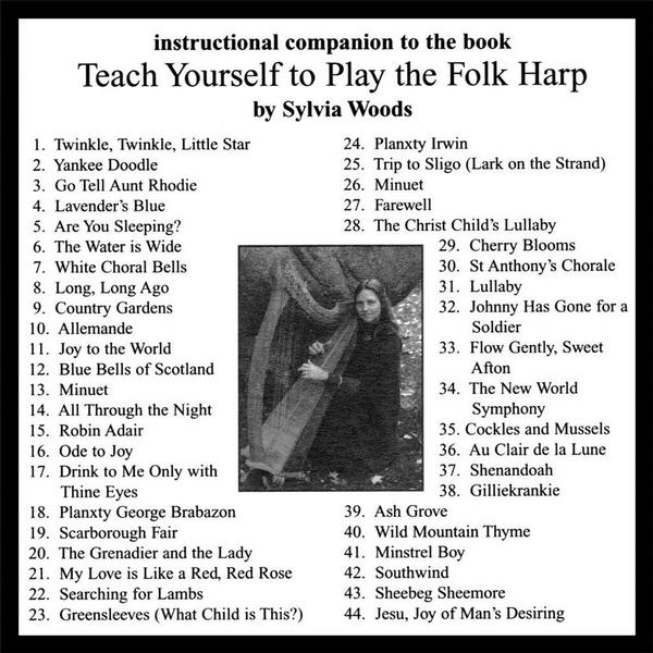 Teach Yourself to Play the Folk Harp  Harp  CD