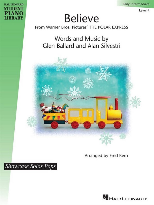 Believe (from Warner Bros. Pictures 'The Polar Express')  for piano (with lyrics and chords)  