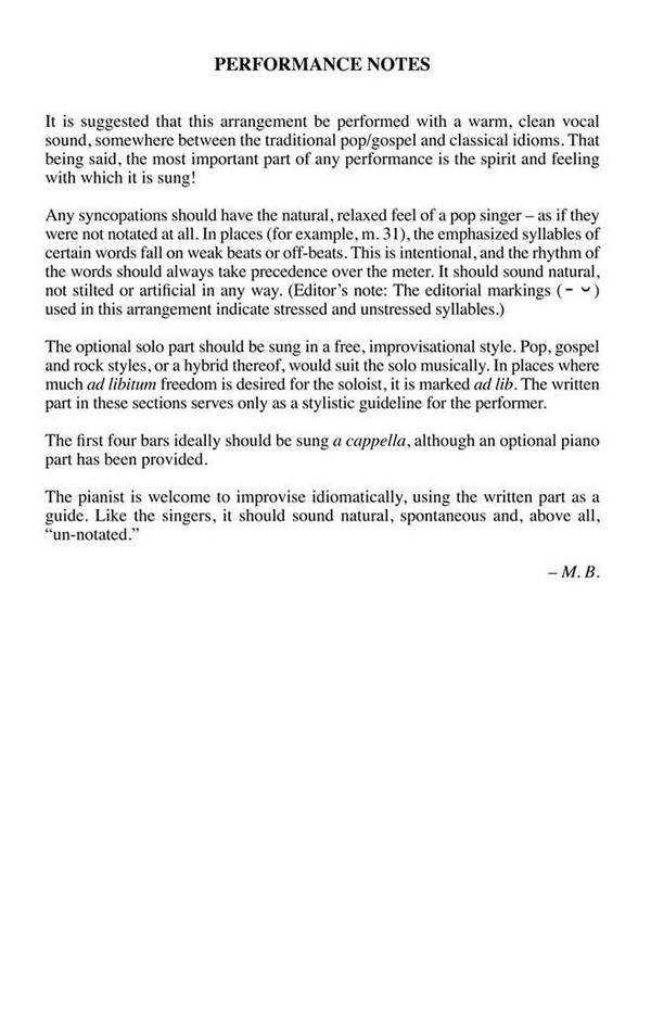 Billy Steinberg, True Colors&nbsp;&nbsp;SATB&nbsp;&nbsp;Chorpartitur