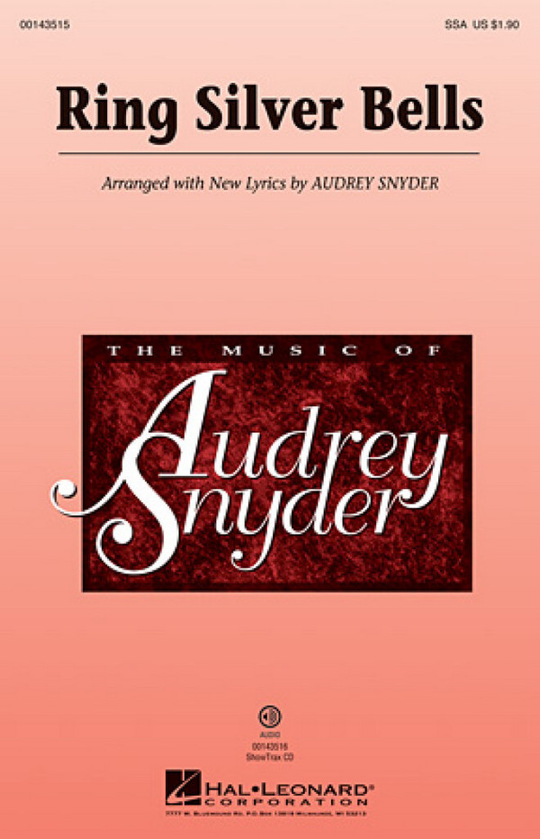 Ring Silver Bells  for female choir (SSA) and piano  choral score