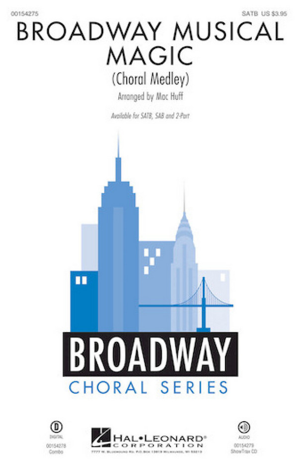 Broadway Musical Magic&nbsp;&nbsp;SATB&nbsp;&nbsp;Chorpartitur