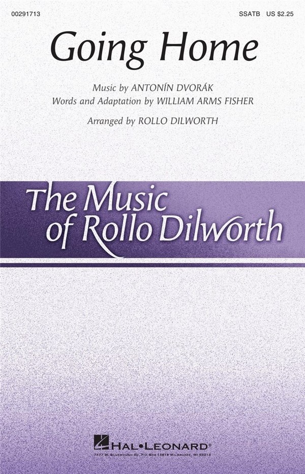 Antonin Dvorák, Going Home&nbsp;&nbsp;SSATB&nbsp;&nbsp;Chorpartitur