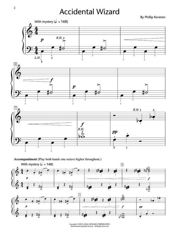 Accidental Wizard&nbsp;&nbsp;for piano&nbsp;&nbsp; 