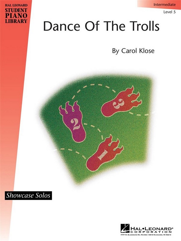 Carol Klose, Dance of the Trolls&nbsp;&nbsp;Klavier&nbsp;&nbsp;Buch