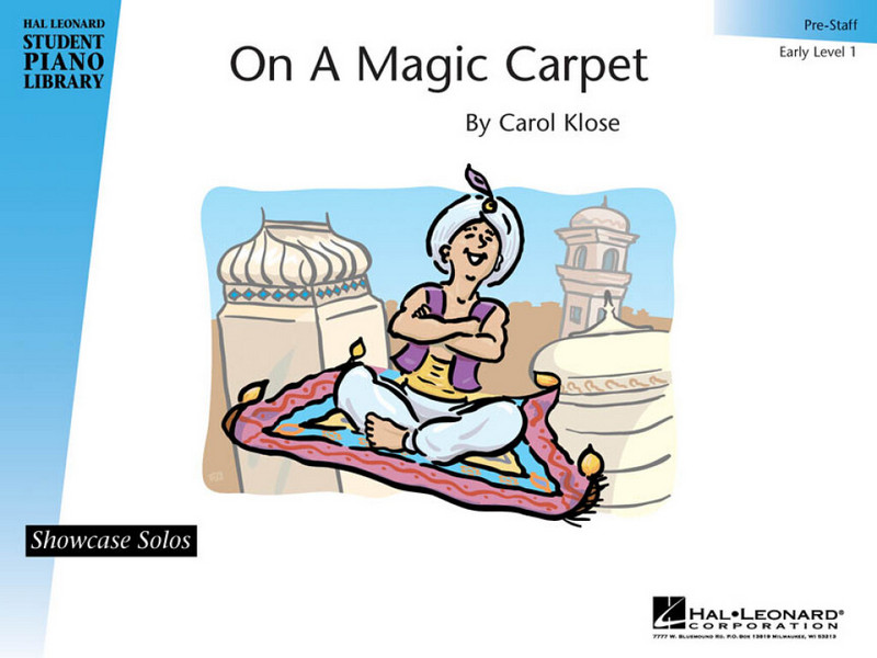 Carol Klose, On a Magic Carpet&nbsp;&nbsp;Klavier&nbsp;&nbsp;Buch