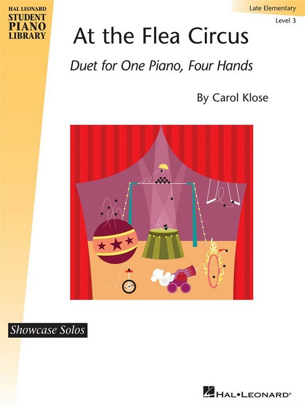 Carol Klose, At the Flea Circus&nbsp;&nbsp;Piano, 4 Hands&nbsp;&nbsp;Buch