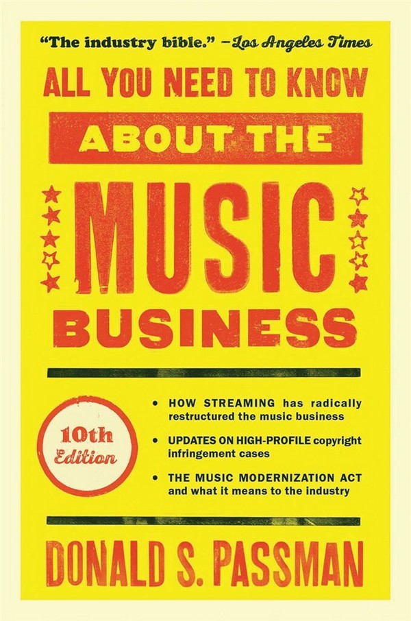 All you need to know about the Music Business&nbsp;&nbsp;&nbsp;&nbsp;Book (hardcover)