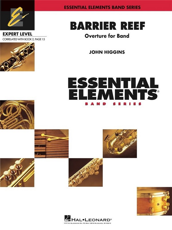 Barrier Reef (Overture)&nbsp;&nbsp;for concert band&nbsp;&nbsp;score and parts