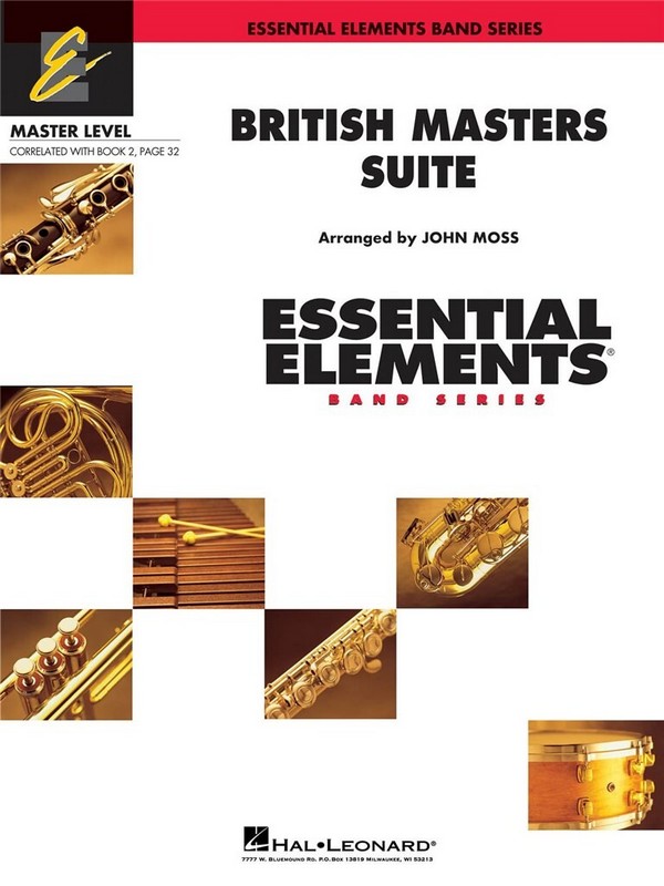 British Masters Suite&nbsp;&nbsp;Concert Band&nbsp;&nbsp;Partitur + Stimmen