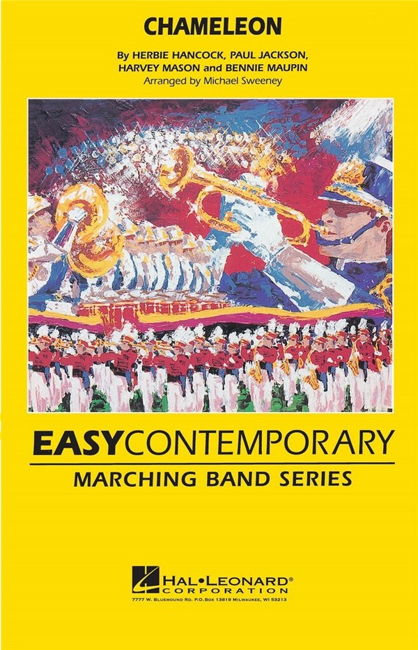 Chameleon&nbsp;&nbsp;Marching Band&nbsp;&nbsp;Partitur + Stimmen
