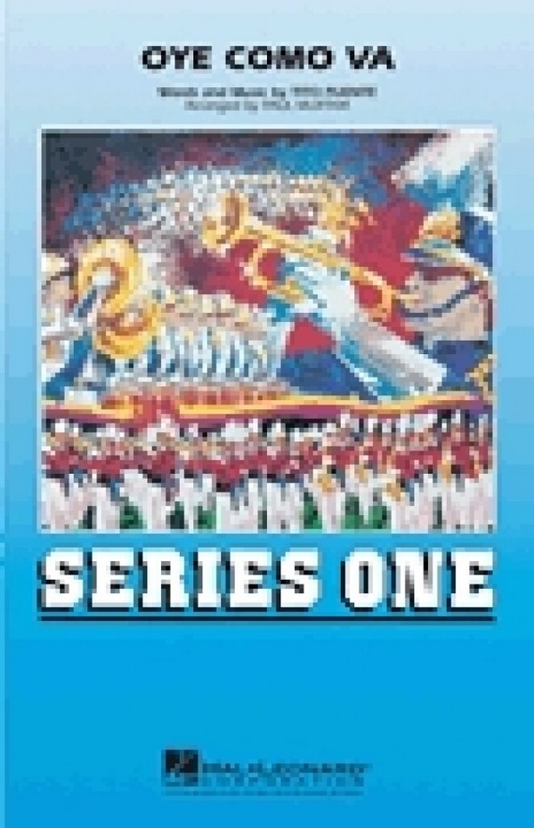 Tito Puente, Oye Como Va  for marching band  full score