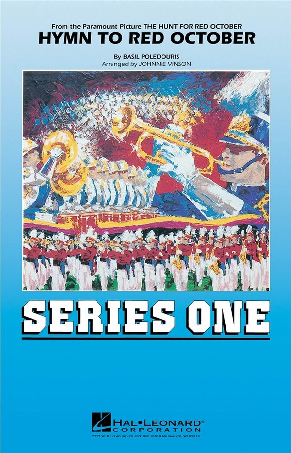 Basil Poledouris, Hymn to Red October&nbsp;&nbsp;Marching Band&nbsp;&nbsp;Partitur + Stimmen