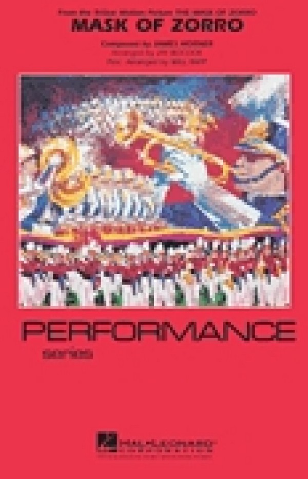 The Mask of Zorro  for marching band  full score