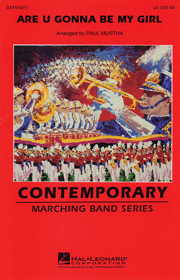 Are You Gonna Be My Girl&nbsp;&nbsp;Marching Band&nbsp;&nbsp;Partitur + Stimmen
