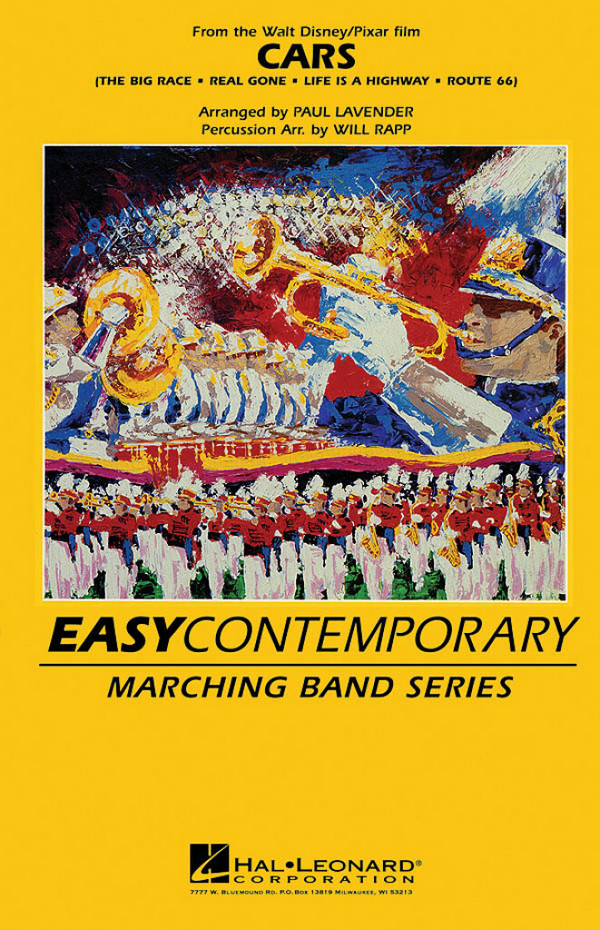 Cars&nbsp;&nbsp;Marching Band&nbsp;&nbsp;Partitur + Stimmen