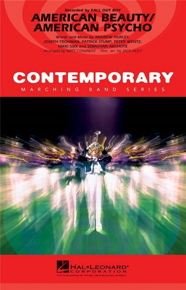 American Beauty/American Psycho&nbsp;&nbsp;Marching Band&nbsp;&nbsp;Partitur + Stimmen