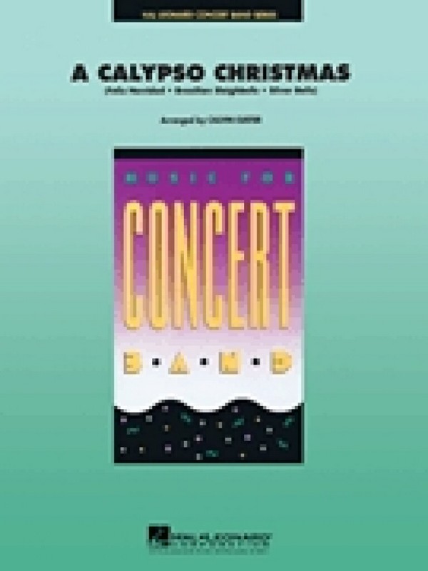 A Calypso Christmas&nbsp;&nbsp;Concert Band&nbsp;&nbsp;Partitur