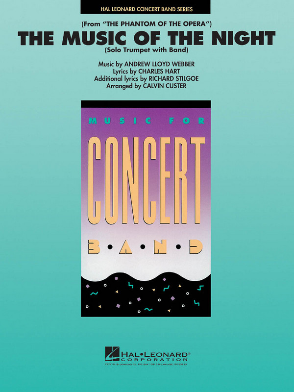 Andrew Lloyd Webber, The Music of the Night&nbsp;&nbsp;Concert Band&nbsp;&nbsp;Partitur