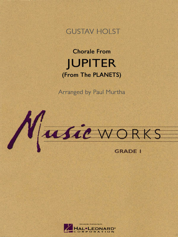 Chorale from Jupiter (from The Planets)&nbsp;&nbsp;for concert band/harmonie&nbsp;&nbsp;score and parts
