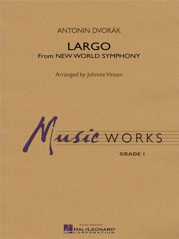 Antonín Dvorák, Largo (From New World Symphony)&nbsp;&nbsp;Concert Band&nbsp;&nbsp;Partitur + Stimmen