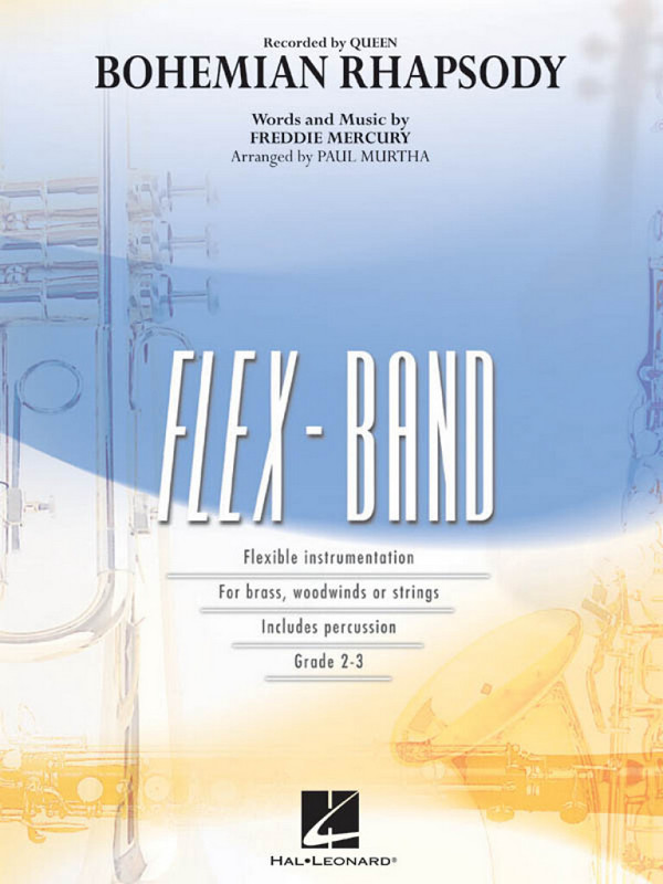 Freddie Mercury, Bohemian Rhapsody - Flexband  for 5-part flexible band and opt. strings  conductor