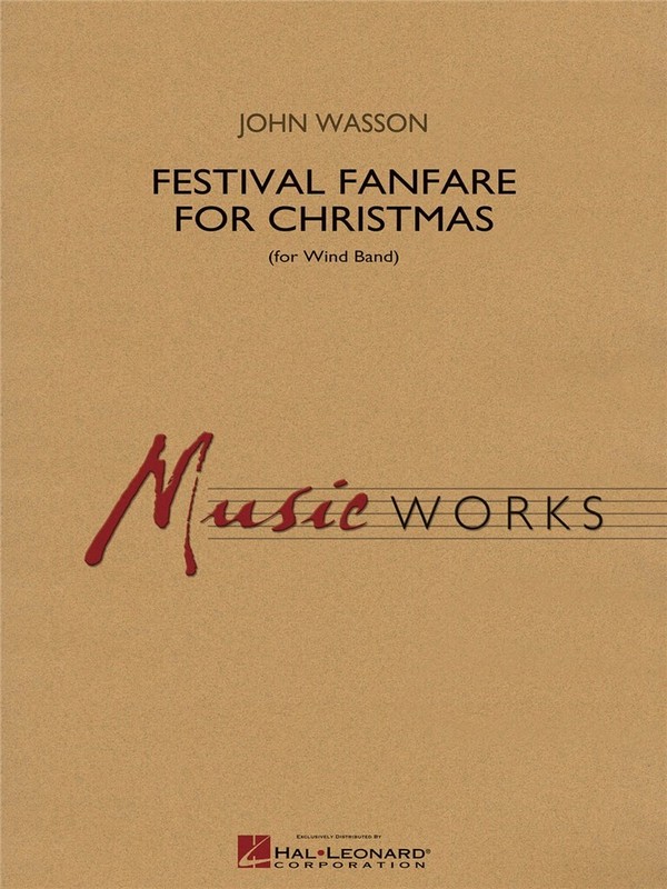 Festival Fanfare for Christmas  for concert band/harmonie  score and parts