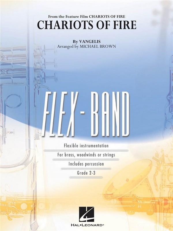 Chariots of Fire&nbsp;&nbsp;for 5-part flexible band and opt. strings&nbsp;&nbsp;score and parts