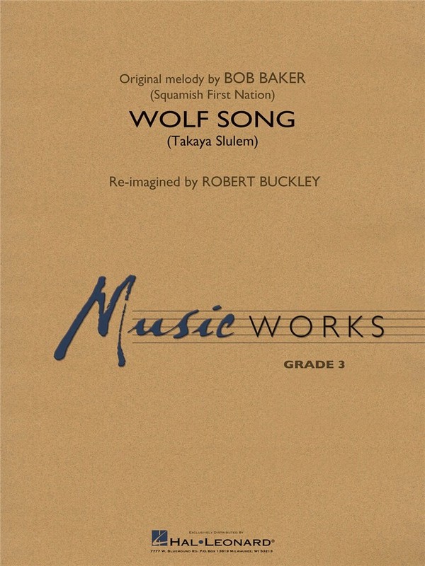 Bob Baker_Robert Buckley, Wolf Song&nbsp;&nbsp;Concert Band&nbsp;&nbsp;Partitur