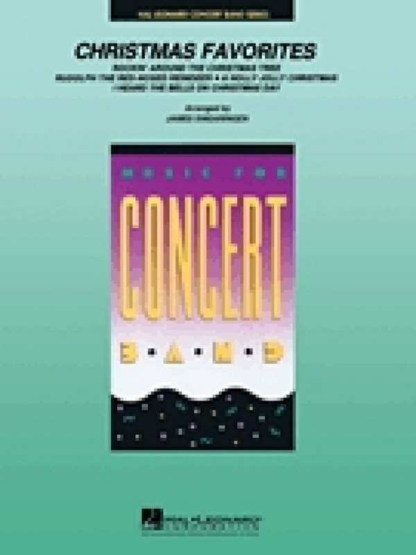 Christmas Favorites&nbsp;&nbsp;Concert Band&nbsp;&nbsp;Partitur