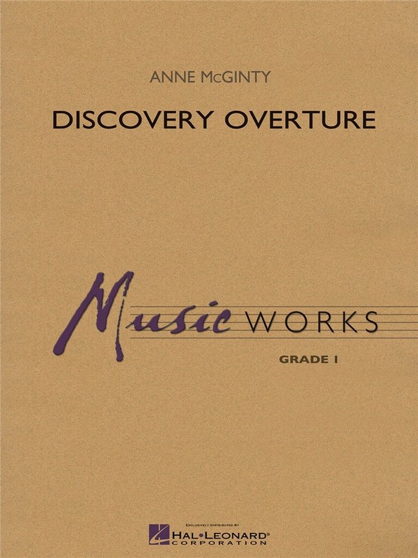 Anne McGinty, Discovery Overture&nbsp;&nbsp;Concert Band&nbsp;&nbsp;Partitur
