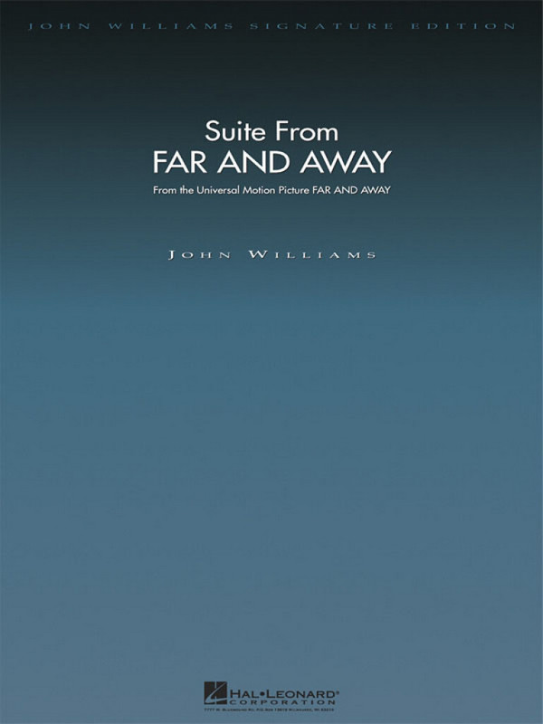 Excerpts from Far And Away&nbsp;&nbsp;for orchestra&nbsp;&nbsp;score