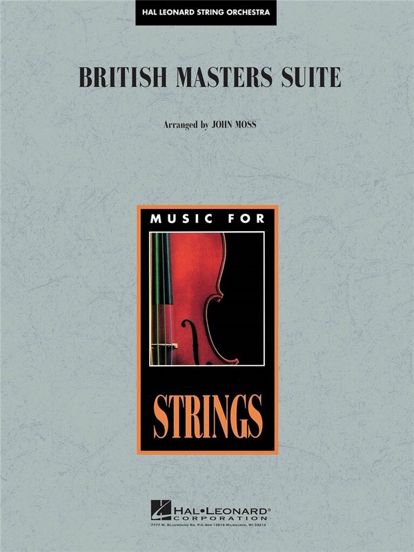 British Masters Suite&nbsp;&nbsp;Streichorchester&nbsp;&nbsp;Partitur