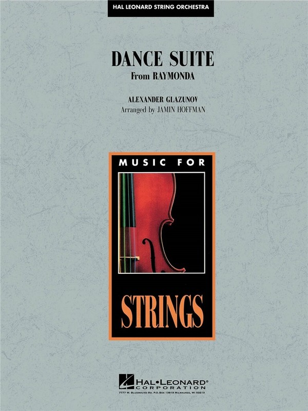 Alexander Glazunov, Dance Suite (from Raymonda)&nbsp;&nbsp;Streichorchester&nbsp;&nbsp;Partitur + Stimmen