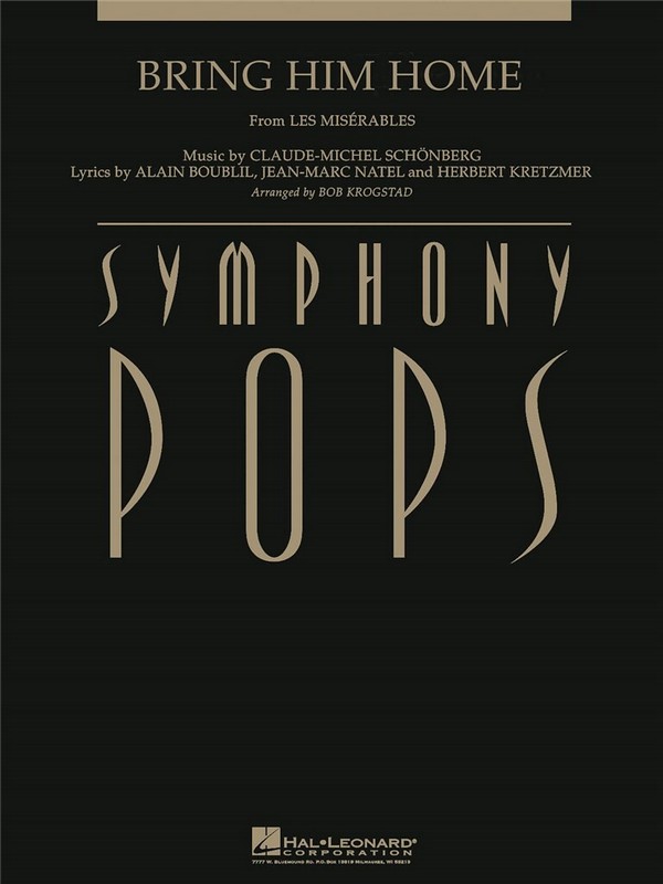 Bring Him Home&nbsp;&nbsp;Orchestra&nbsp;&nbsp;Partitur