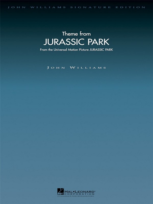 Theme from Jurassic Park&nbsp;&nbsp;for orchestra&nbsp;&nbsp;score and parts