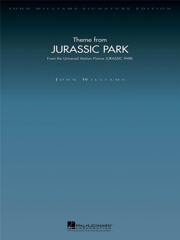 Theme from Jurassic Park&nbsp;&nbsp;for orchestra&nbsp;&nbsp;full score