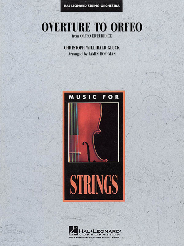 Christoph Willibald Gluck, OVERTURE TO ORFEO&nbsp;&nbsp;Streichorchester&nbsp;&nbsp;Partitur