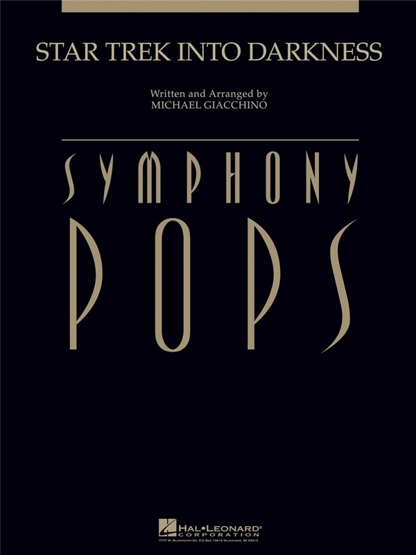 Star Trek Into Darkness&nbsp;&nbsp;for orchestra&nbsp;&nbsp;full score