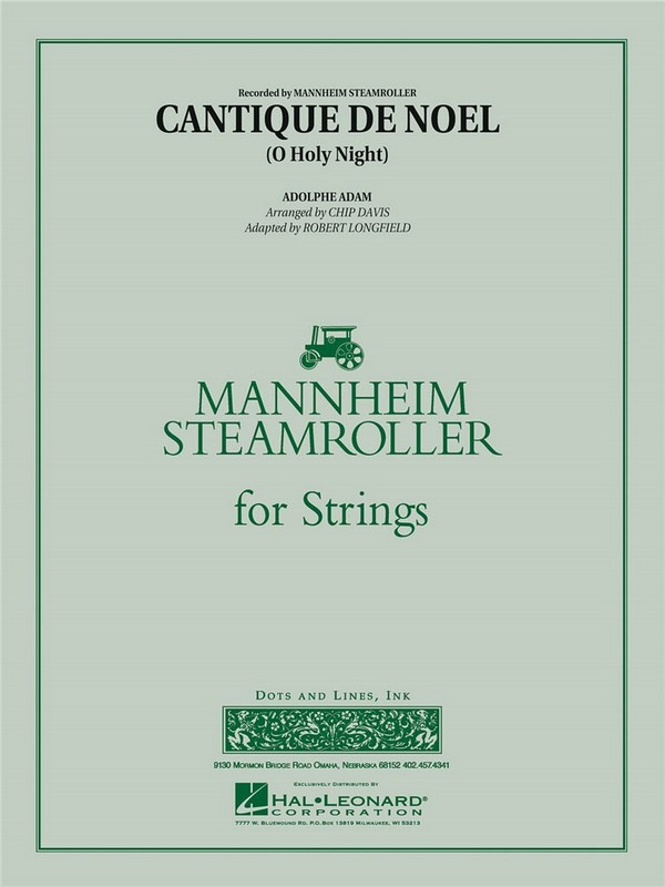 Cantique de Noël (O Holy Night)&nbsp;&nbsp;Streichensemble&nbsp;&nbsp;Partitur + Stimmen