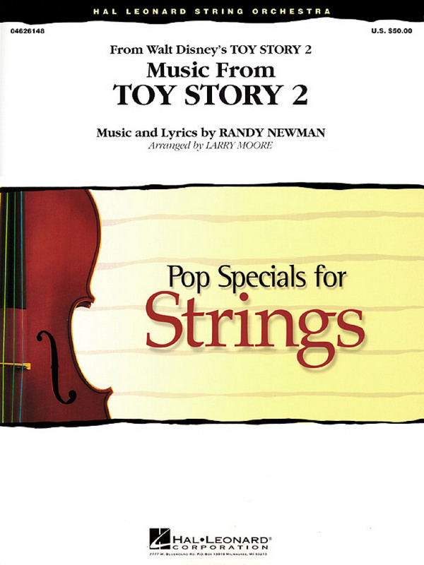 Music from Toy Story 2&nbsp;&nbsp;for string orchestra&nbsp;&nbsp;score and parts (8-8-4--4-4-4)