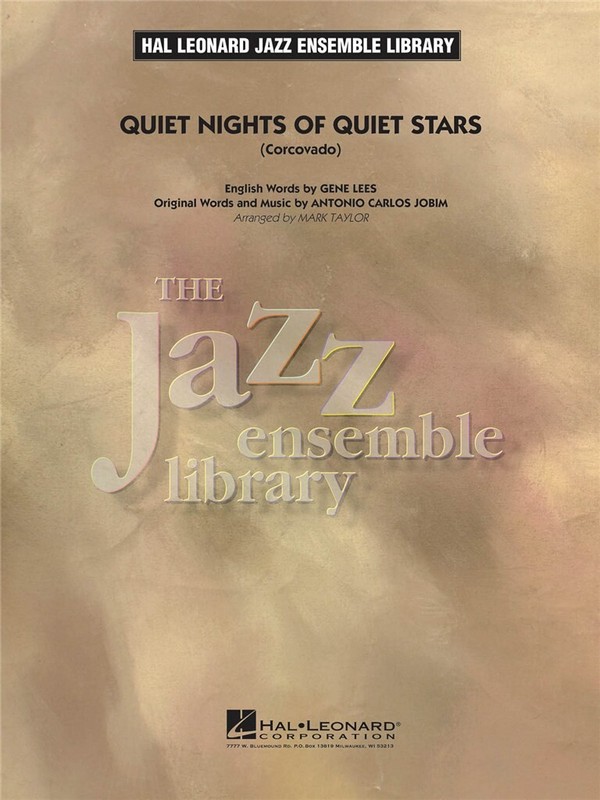 Antonio Carlos Jobim, Quiet Nights Of Quiet Stars&nbsp;&nbsp;Big Band&nbsp;&nbsp;Partitur