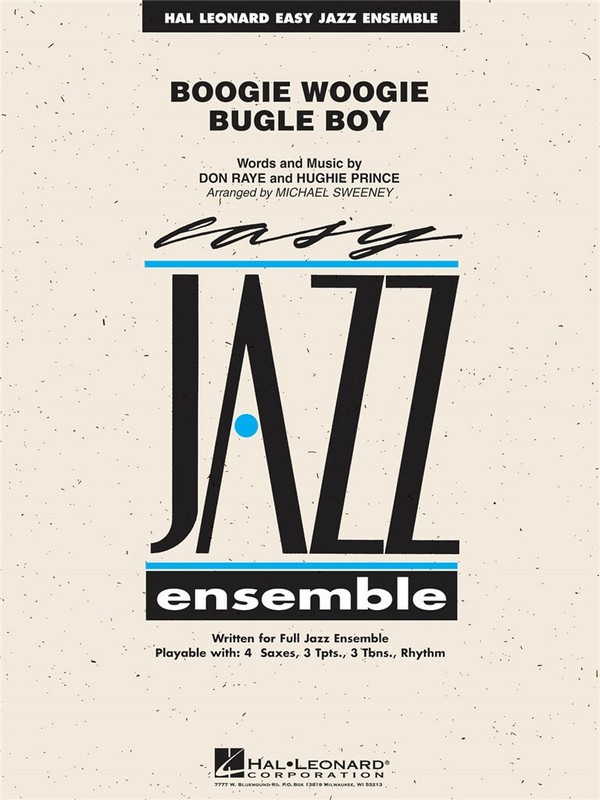 Boogie Woogie Bugle Boy&nbsp;&nbsp;Jazz Ensemble&nbsp;&nbsp;Partitur